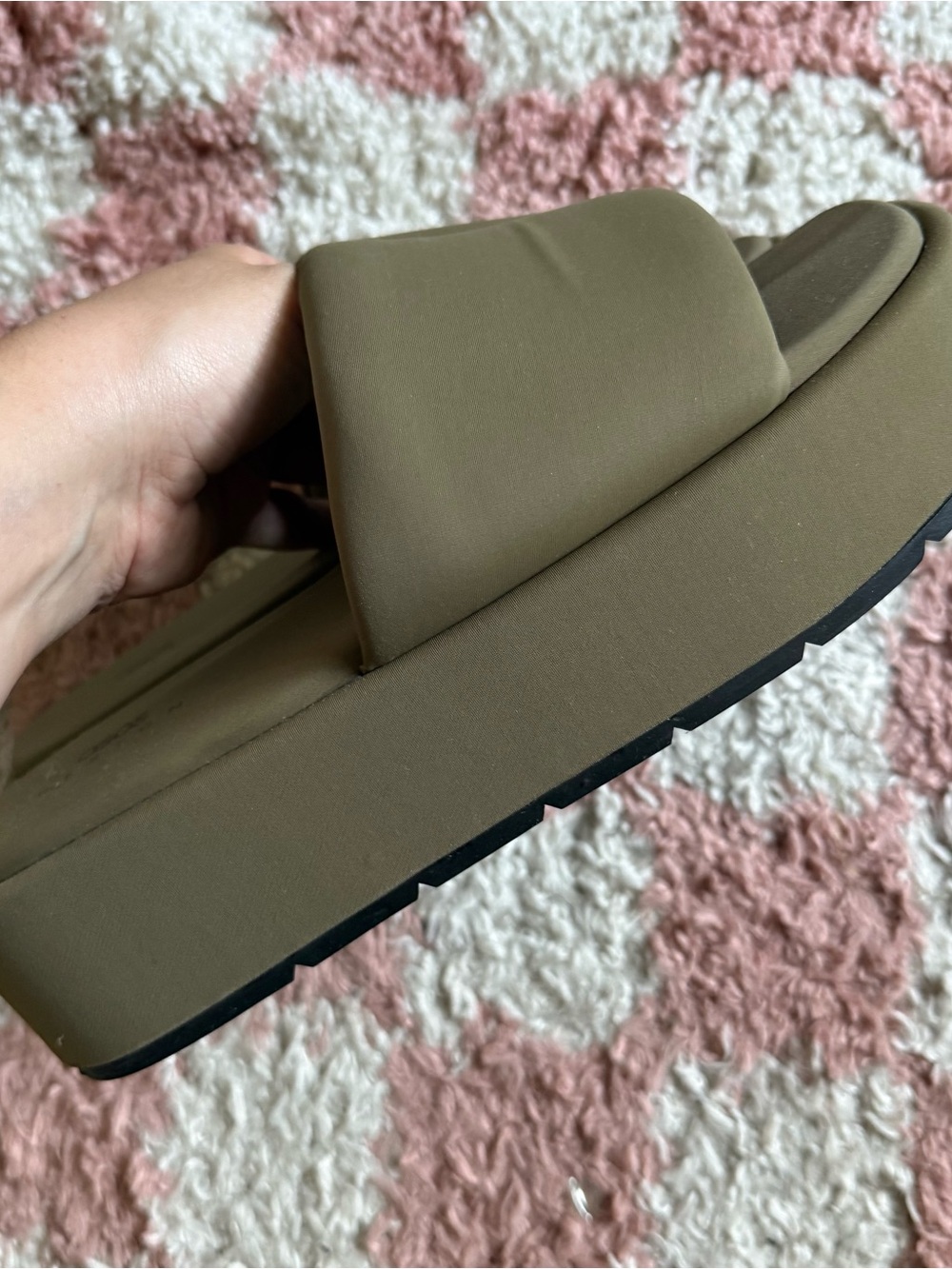 Taya Platform/Flatform Padded Sandals - Picture 6 of 6